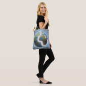 Exploding Earth HPT tote bag トートバッグ (モデル)