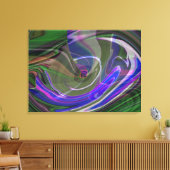 Exploding Universe抽象芸術IIIキャンバスプリント キャンバスプリント (インサイチュ (リビング))