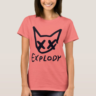 Explody猫 Tシャツ