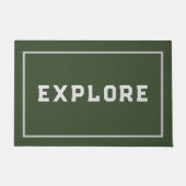 EXPLORE形式 ドアマット (正面)