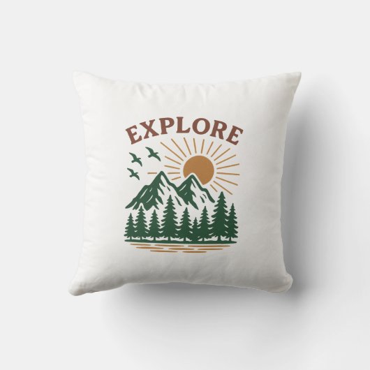 Explore  クッション (裏面)