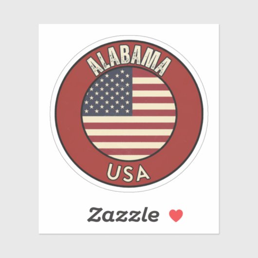 Explore Alabama - State Adventure  シール (シート)