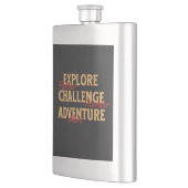 Explore Challenge Adventure引用文やる気を起こさせるIns フラスク (左)