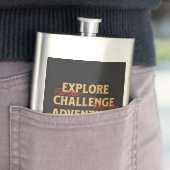 Explore Challenge Adventure引用文やる気を起こさせるIns フラスク (インサイチュ)