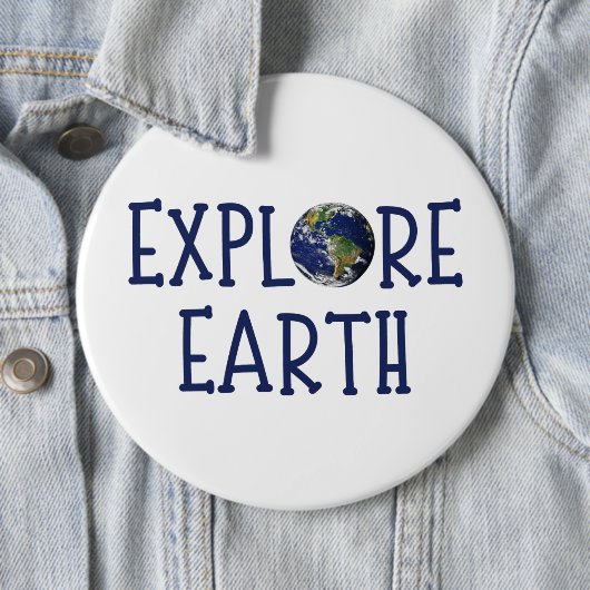 Explore Earth 缶バッジ (インサイチュ)