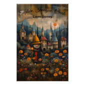 Explore, Imagine, Create Póster Motivador Infantil ポスター (正面)