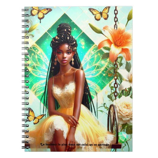 Explore l’inattendu, trouve l’extraordinaire,  ノートブック (正面)