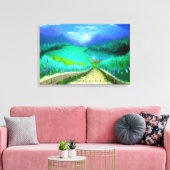 Explore Life キャンバスプリント (インサイチュ (リビング))