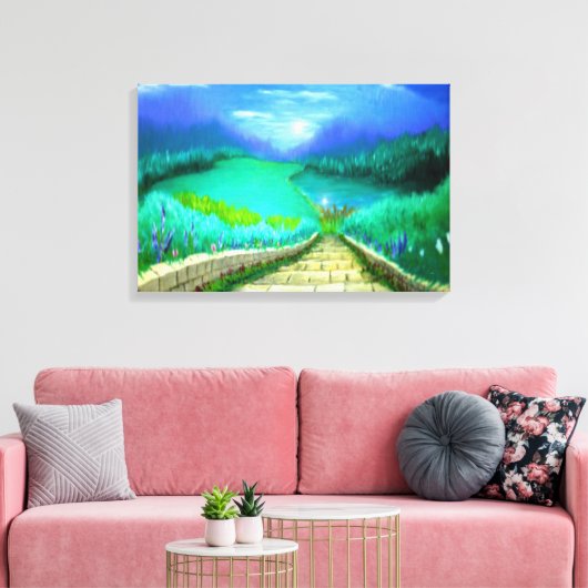 Explore Life キャンバスプリント (インサイチュ (リビング))