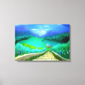 Explore Life キャンバスプリント (正面)