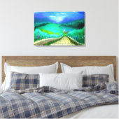 Explore Life キャンバスプリント (インサイチュ (寝室))