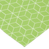 Explore Modern Optical Illusions with Cube Pattern テーブルクロス (アングル)