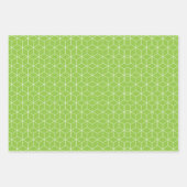 Explore Modern Optical Illusions with Cube Pattern ラッピングペーパーシート (正面3)
