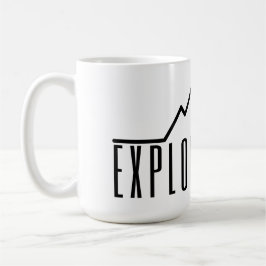 Explore More Minimalist Mountain Coffee Mug コーヒーマグカップ