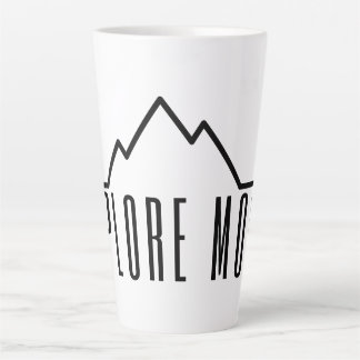 Explore More Minimalist Mountain Latte Mug カフェラテマグ