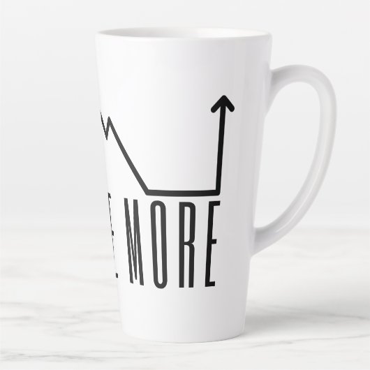 Explore More Minimalist Mountain Latte Mug カフェラテマグ (右)