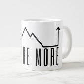 Explore More Minimalist Mountain Specialty Mug ジャンボコーヒーマグカップ (正面右)