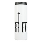 Explore More Minimalist Mountain Thermal Tumbler タンブラー (裏面)