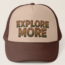 Explore More Outdoors | Woodsy Hiking Adventure  キャップ