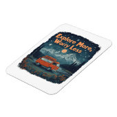 Explore More, Worry Less マグネット (左側)