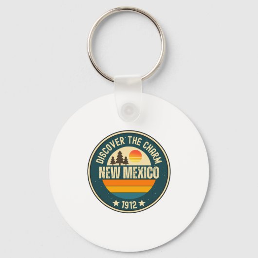 Explore New Mexico Designs For Every Lover  キーホルダー (正面)