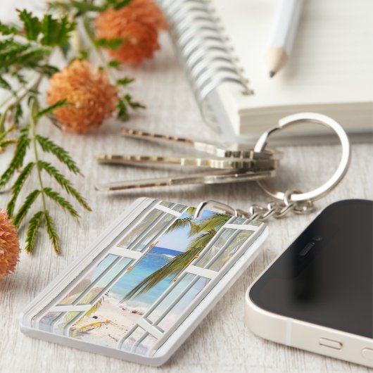 Explore Ourビーチ・コレクション キーホルダー (正面右)
