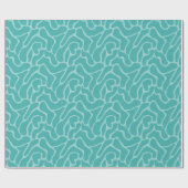 Explore Seamless Turquoise Patterns  ラッピングペーパー (フラット)