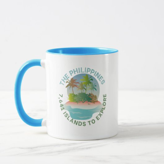 Explore The Philippines Coffee Mug マグカップ (左)