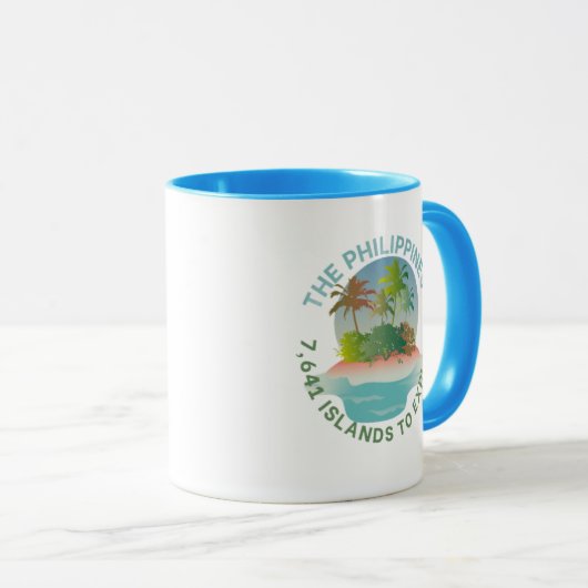 Explore The Philippines Coffee Mug マグカップ (正面右)