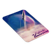 Explore the Universeヴィンテージ宇宙ポスター マグネット (右側)