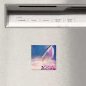 Explore the Universeヴィンテージ宇宙ポスター マグネット (インサイチュ (食洗機))