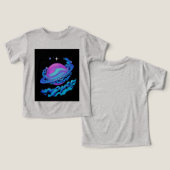 Explore the Universe: ユニーク宇宙Tシャツ (デザイン正面&裏面)