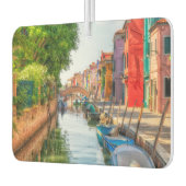 Explore the Vibrant Charm of Burano カーエアーフレッシュナー (左)