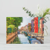 Explore the Vibrant Charm of Burano サンキューカード (スタンド正面)