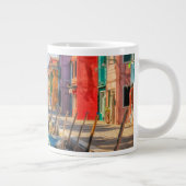 Explore the Vibrant Charm of Burano ジャンボコーヒーマグカップ (右)