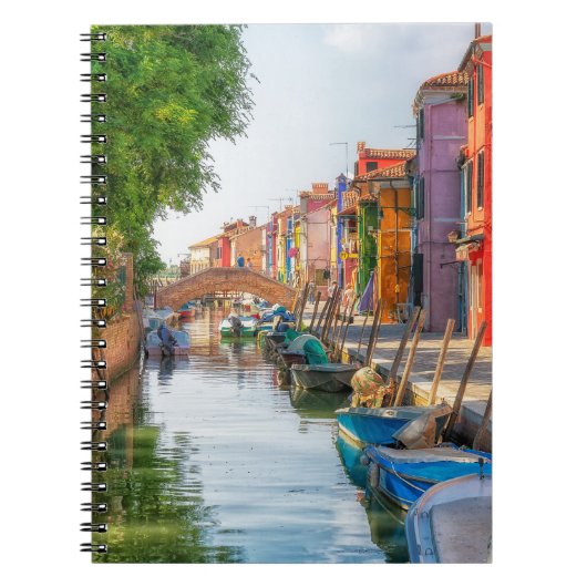 Explore the Vibrant Charm of Burano ノートブック (正面)