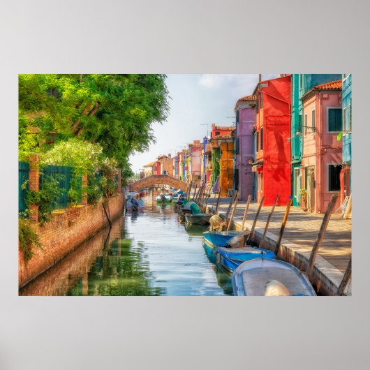 Explore the Vibrant Charm of Burano ポスター (正面)
