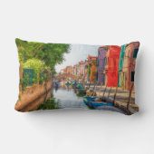 Explore the Vibrant Charm of Burano ランバークッション (裏面)