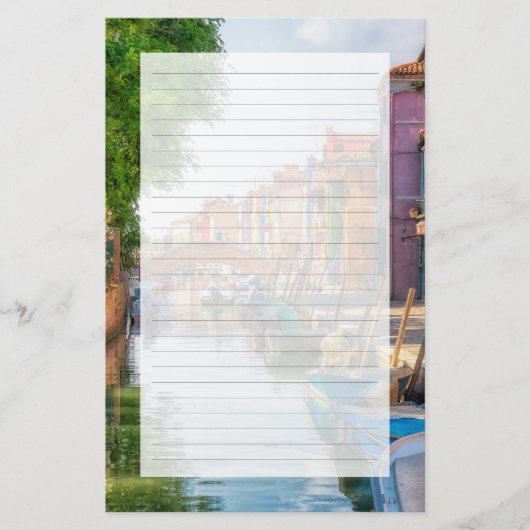 Explore the Vibrant Charm of Burano 便箋 (正面)