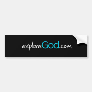 exploreGOD.com バンパーステッカー