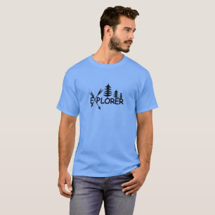 Explorerデザイン- Men's Basic Dark T-Shirt Tシャツ