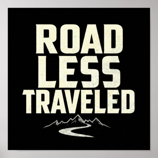 Explorer's Motto: Road Less Traveled ポスター (正面)