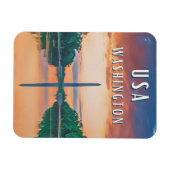 Explorez la capitale des États-Unis マグネット (横)