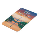 Explorez la capitale des États-Unis マグネット (左側)