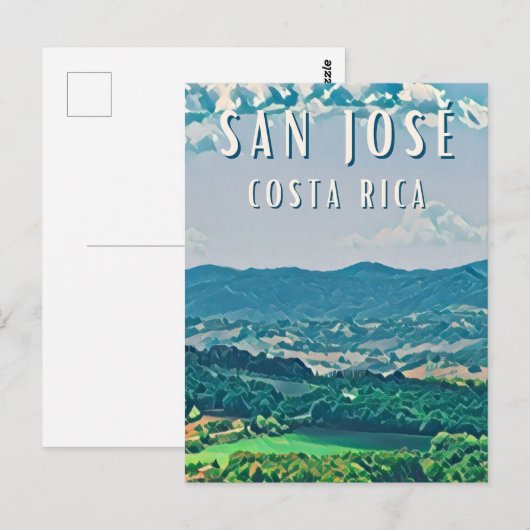 Explorez la capitale du Costa Rica : San José ポストカード (正面/裏面)