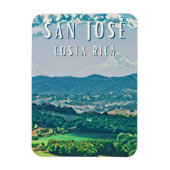 Explorez la capitale du Costa Rica : San José マグネット (縦)