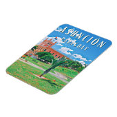 Explorez la capitale du Paraguay Asunción マグネット (左側)