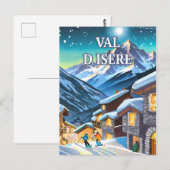 Explorez l'Élégance Alpine : Val d'Isère ポストカード (正面/裏面)