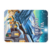 Explorez l'Élégance Alpine : Val d'Isère マグネット (横)