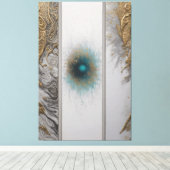 Exploring Abstracts キャンバスプリント (インサイチュ (ウッドフロア))